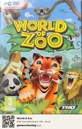 World of Zoo Computer, PAL box front