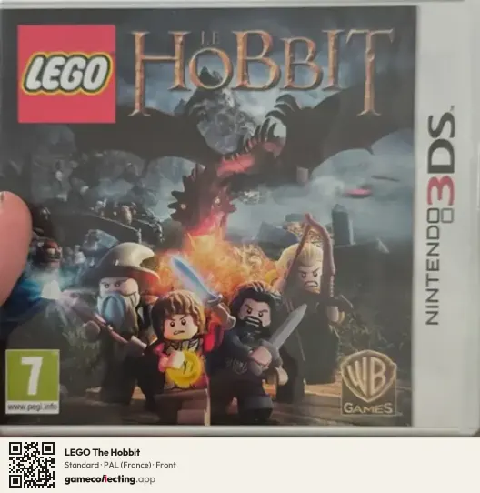 LEGO The Hobbit Nintendo 3DS, France box front