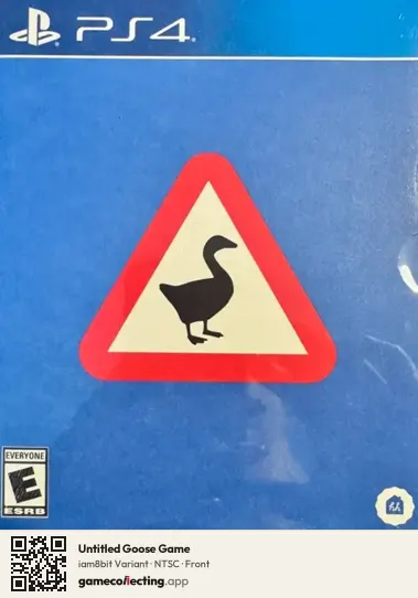 Untitled Goose Game PlayStation 4, NTSC box front