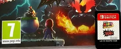 Super Mario 3D World + Bowser's Fury, the PEGI square on its front