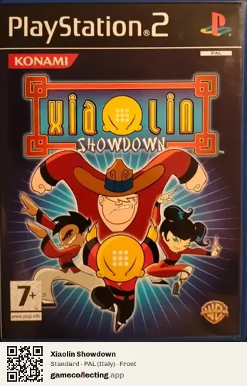 Xiaolin Showdown PlayStation 2, Italy box front