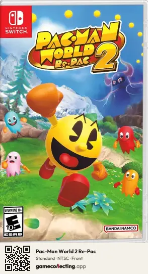 Pac-Man World 2 Re-Pac Nintendo Switch, NTSC box front