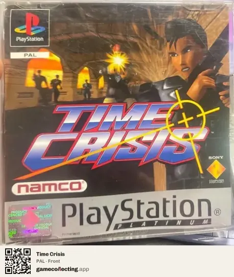 Time Crisis PlayStation, PAL box front