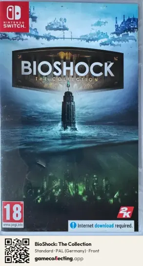BioShock: The Collection Nintendo Switch, Germany box front