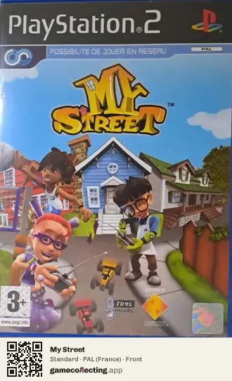 My Street PlayStation 2, France box front