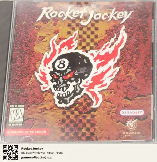Rocket Jockey Computer, NTSC box front
