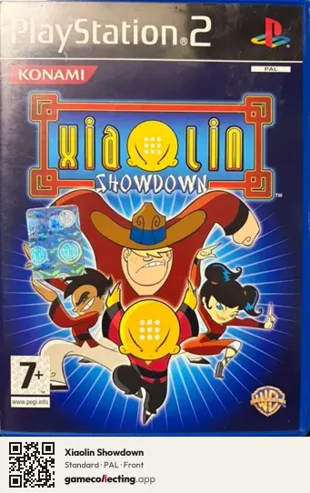 Xiaolin Showdown PlayStation 2, PAL box front