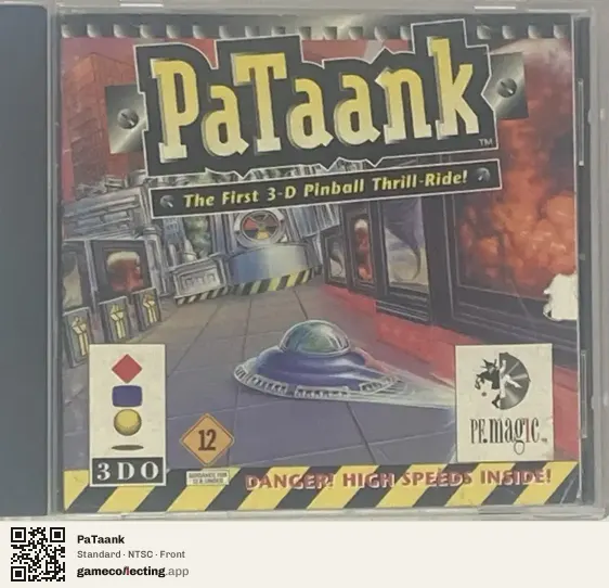 PaTaank 3DO Interactive Multiplayer, NTSC box front