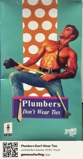 Plumbers Don't Wear Ties 3DO Interactive Multiplayer, NTSC box front