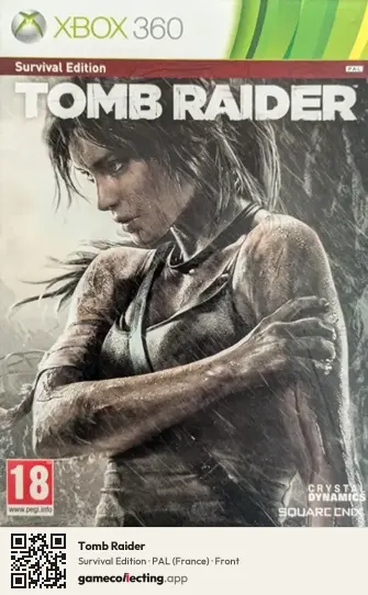 Tomb Raider Xbox 360, France box front