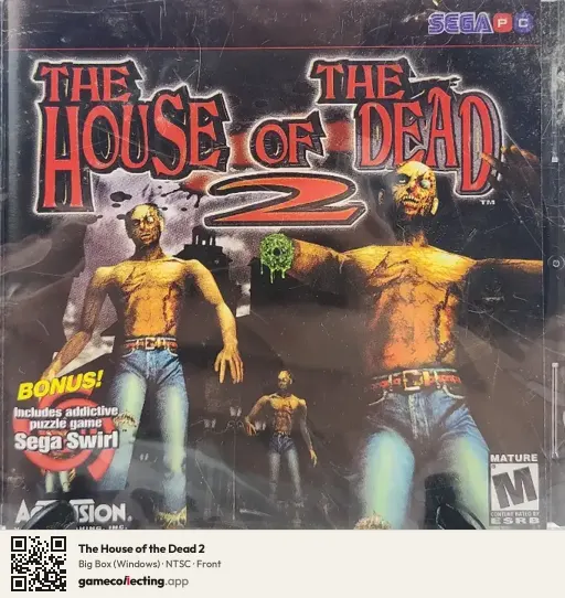 The House of the Dead 2 Computer, NTSC box front