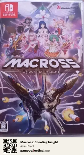 Macross: Shooting Insight Nintendo Switch, Asia box front