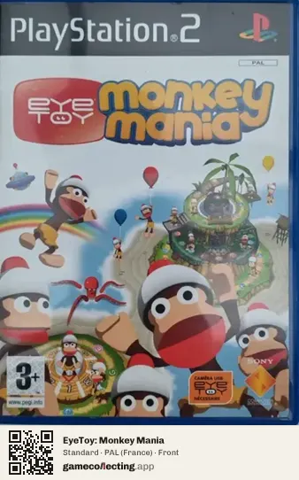 EyeToy: Monkey Mania PlayStation 2, France box front