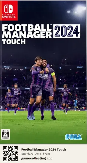 Football Manager 2024 Touch Nintendo Switch, Asia box front