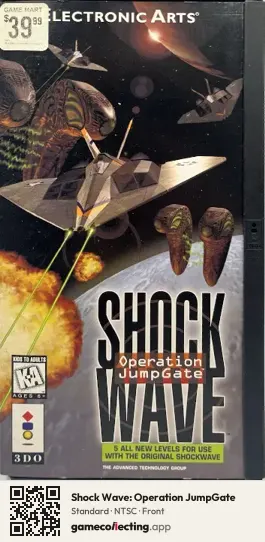Shock Wave: Operation JumpGate 3DO Interactive Multiplayer, NTSC box front