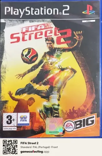 FIFA Street 2 PlayStation 2, Portugal box front