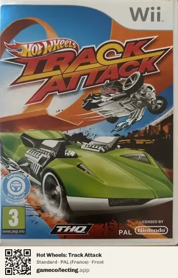 Hot Wheels: Track Attack Nintendo Wii, France box front