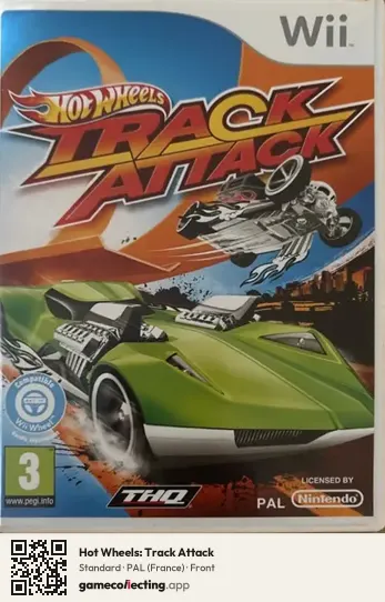 Hot Wheels: Track Attack Nintendo Wii, France box front