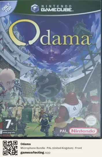 Odama Nintendo GameCube, United Kingdom box front