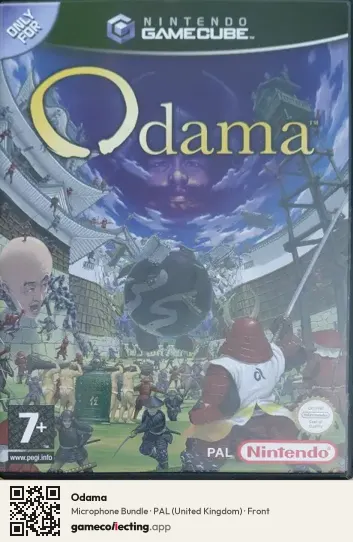 Odama Nintendo GameCube, United Kingdom box front