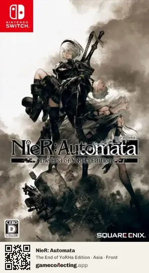 NieR: Automata Nintendo Switch, Asia box front