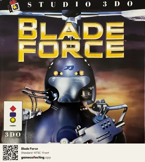 Blade Force 3DO Interactive Multiplayer, NTSC box front