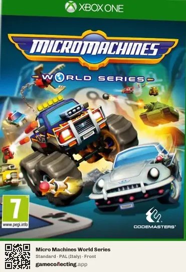 Micro Machines World Series Xbox One, Italy box front