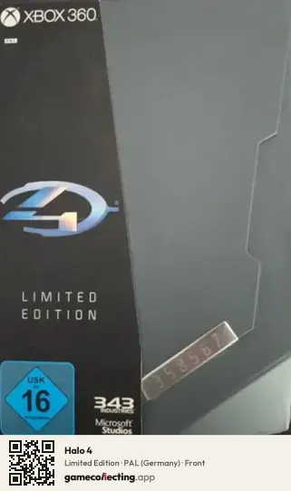 Halo 4 Xbox 360, Germany box front