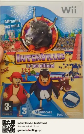 Intervilles: Le Jeu Officiel Nintendo Wii, PAL box front