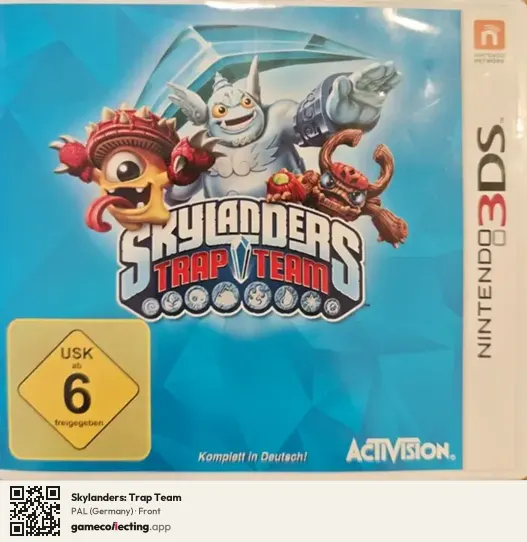 Skylanders: Trap Team Nintendo 3DS, Germany box front