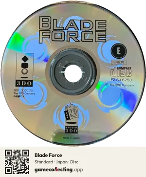 Blade Force 3DO Interactive Multiplayer, Japan disc