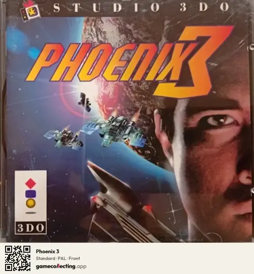 Phoenix 3 3DO Interactive Multiplayer, PAL box front