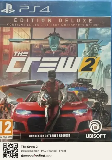 The Crew 2 PlayStation 4, France box front