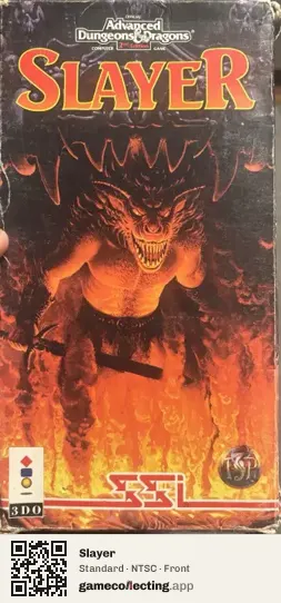 Slayer 3DO Interactive Multiplayer, NTSC box front