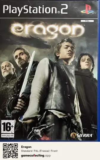 Eragon PlayStation 2, France box front