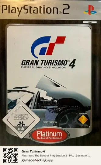 Gran Turismo 4 PlayStation 2, Germany box front