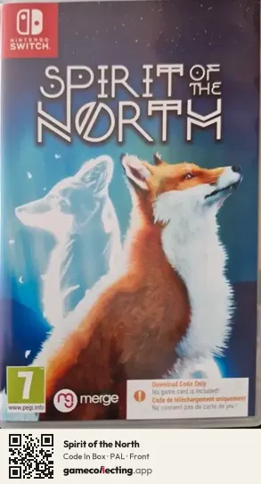 Spirit of the North Nintendo Switch, PAL box front