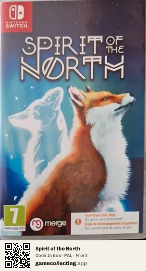 Spirit of the North Nintendo Switch, PAL box front