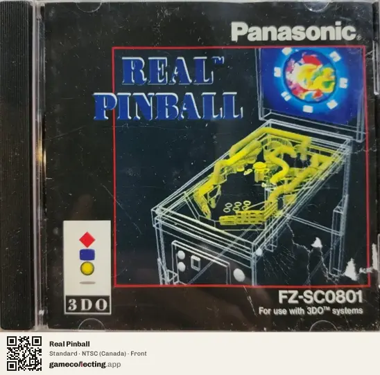 Real Pinball 3DO Interactive Multiplayer, Canada box front