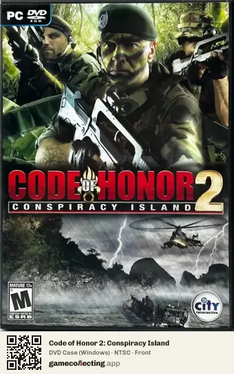 Code of Honor 2: Conspiracy Island Computer, NTSC box front