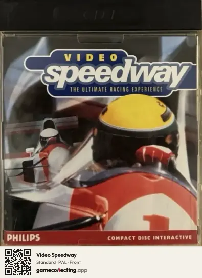 Video Speedway Philips CD-i, PAL box front