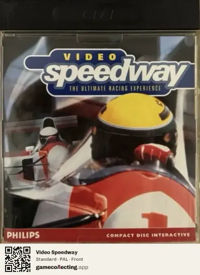 Video Speedway Philips CD-i, PAL box front