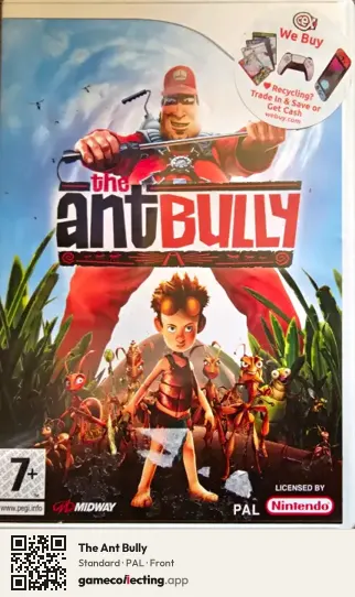 The Ant Bully Nintendo Wii, PAL box front