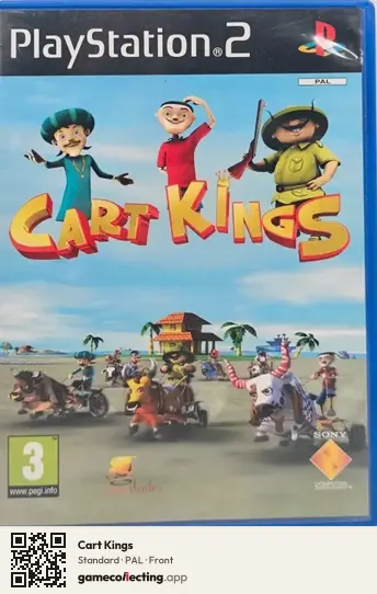 Cart Kings PlayStation 2, PAL box front