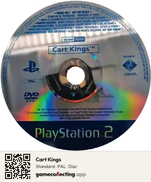 Cart Kings PlayStation 2, PAL disc