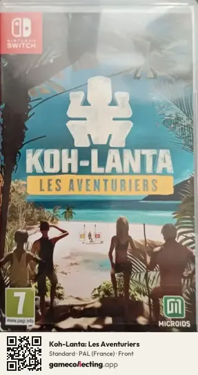 Koh-Lanta: Les Aventuriers Nintendo Switch, France box front