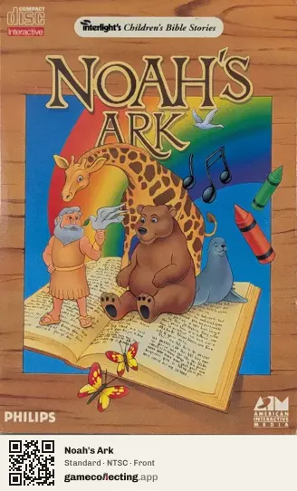 Noah's Ark Philips CD-i, NTSC box front