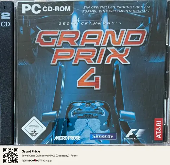 Grand Prix 4 Computer, Germany box front