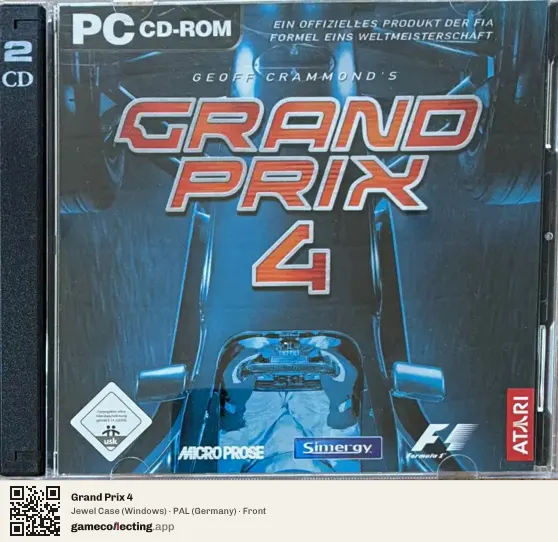 Grand Prix 4 Computer, Germany box front