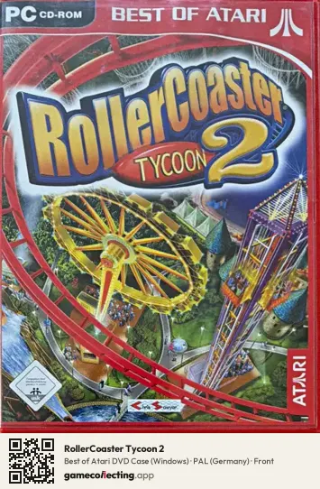 RollerCoaster Tycoon 2 Computer, Germany box front